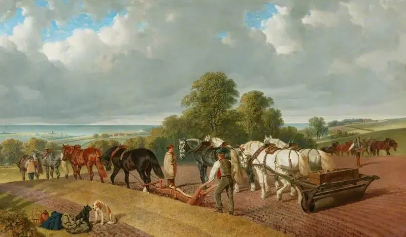 The Time of the Seeds - John Frederick Herring, Sr.