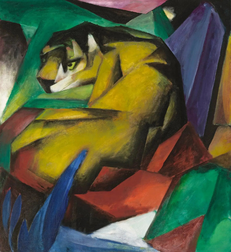 The Tiger - Franz Marc