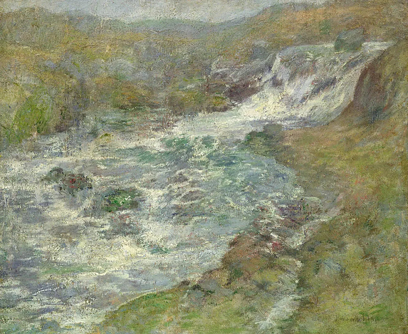 The Torrent - John Henry Twachtman