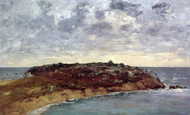 Le Toulinguet, côtes de Camaret - Eugène Boudin