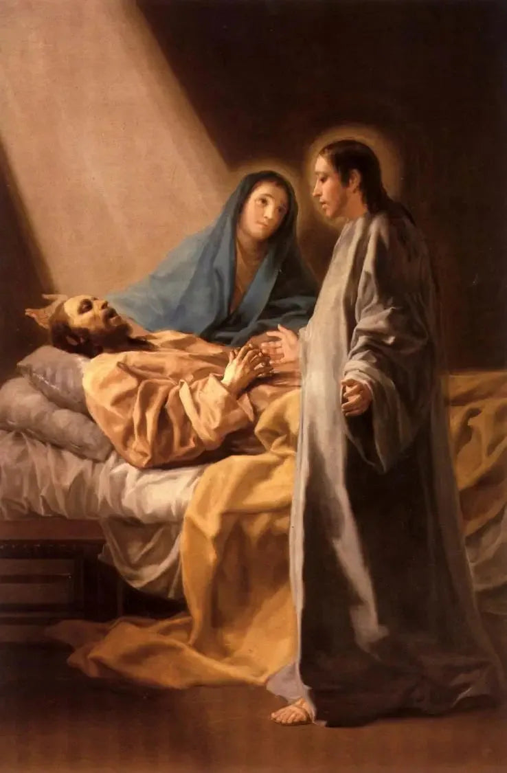The Transit of Saint Joseph - Francisco de Goya