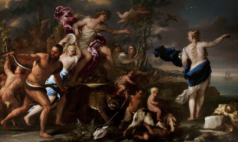 The Triumph of Bacchus with Ariadne - Luca Giordano