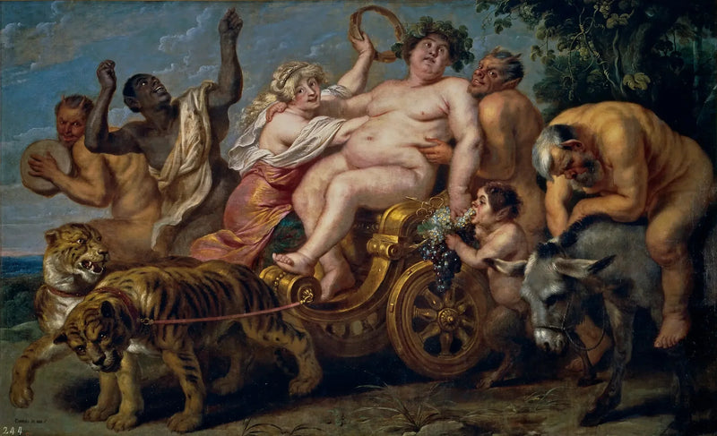 The Triumph of Bacchus - Peter Paul Rubens
