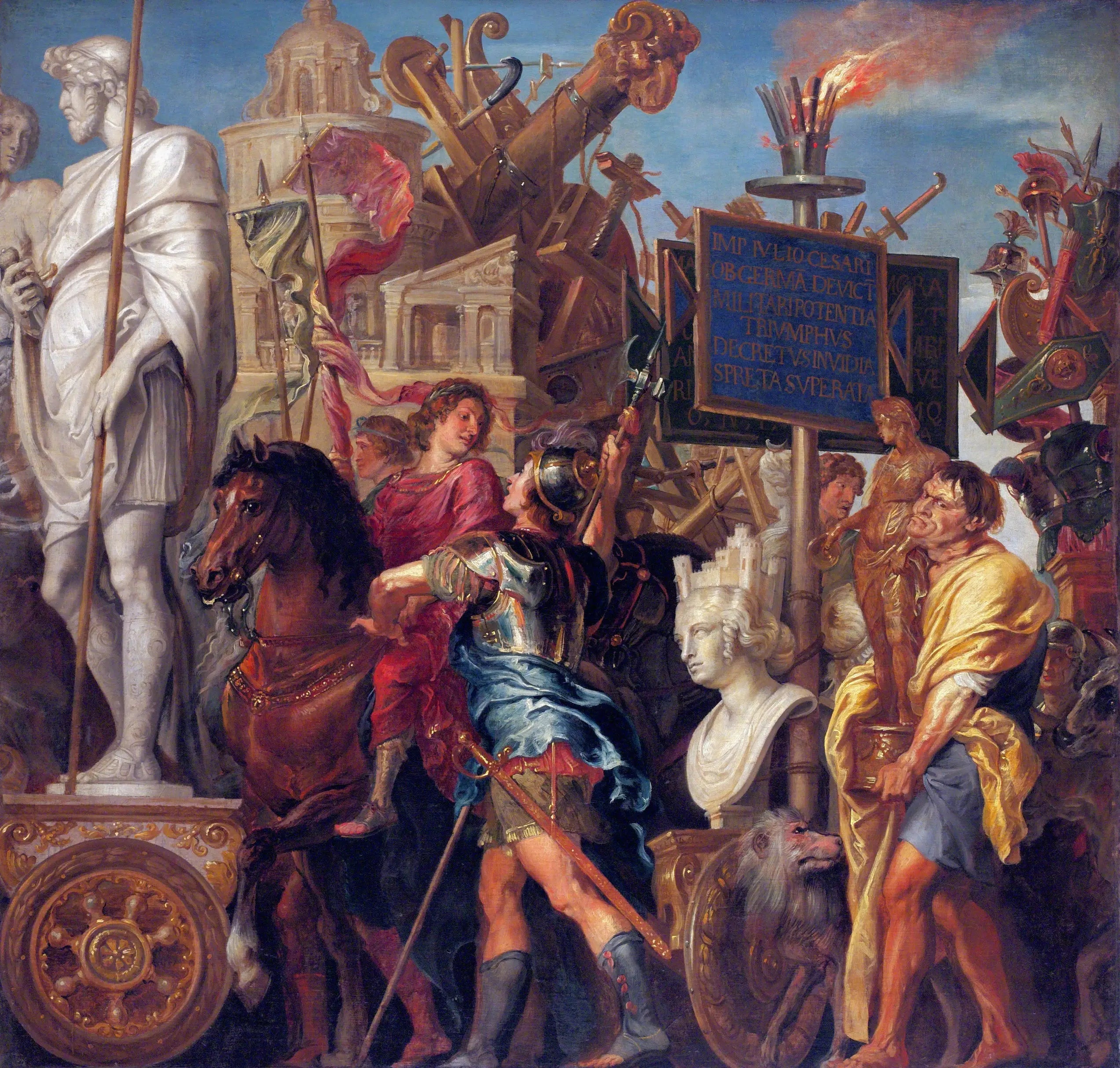 Le triomphe de César - Peter Paul Rubens - Alpha Reproduction