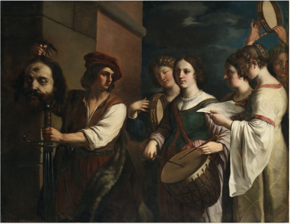 The Triumph of David - Guercino