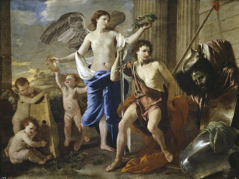 The Triumph of David - Nicolas Poussin