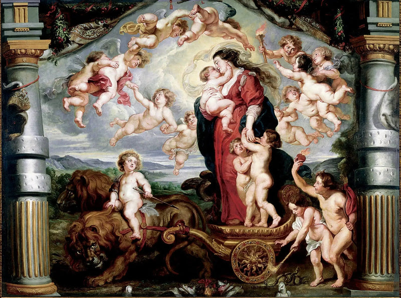 The Triumph of Divine Love - Peter Paul Rubens