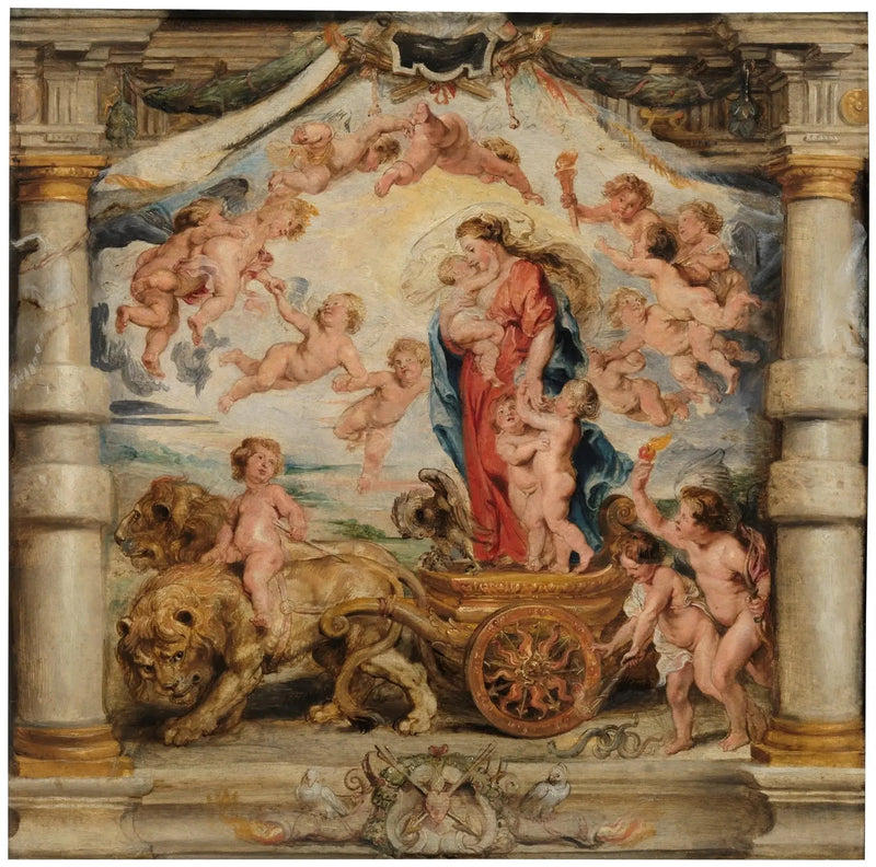 The Triumph of Divine Love - Peter Paul Rubens