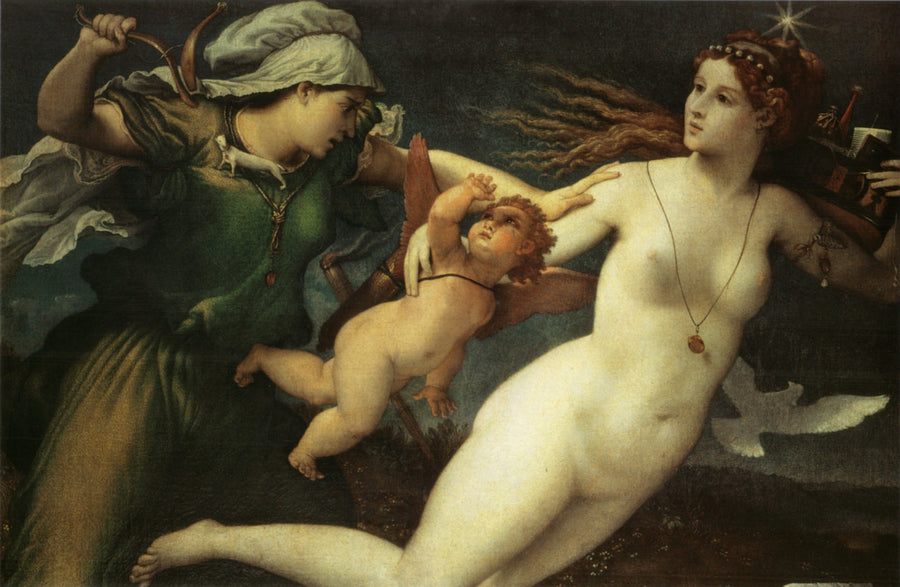 The Triumph of Chastity - Lorenzo Lotto