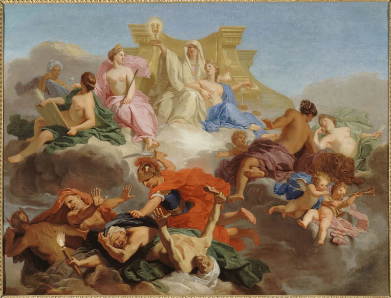The Triumph of Justice - Jean-Baptiste Jouvenet