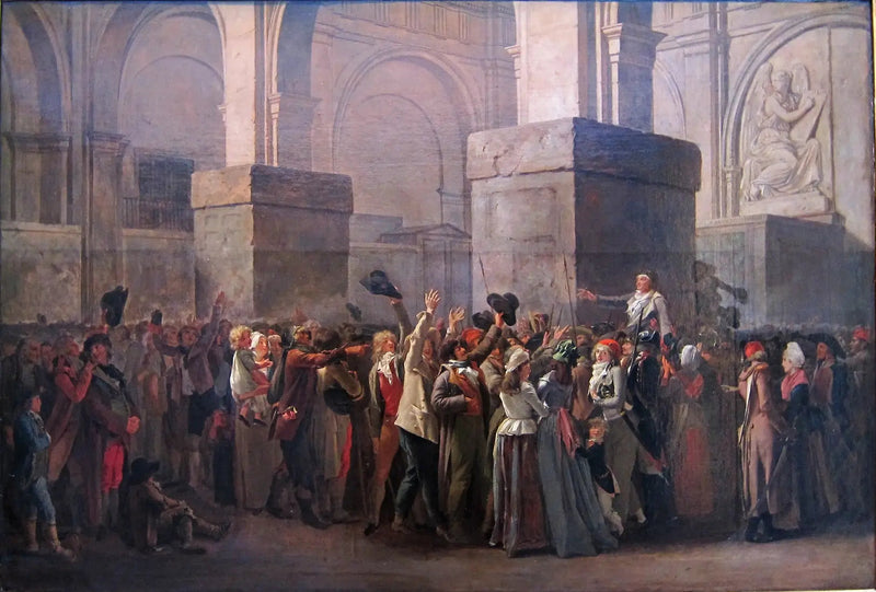 The Triumph of Marat - Louis-Léopold Boilly