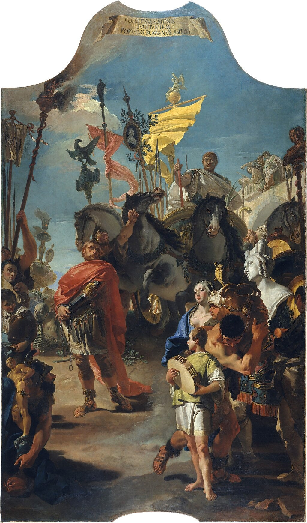 The Triumph of Marius - Giovanni Battista Tiepolo