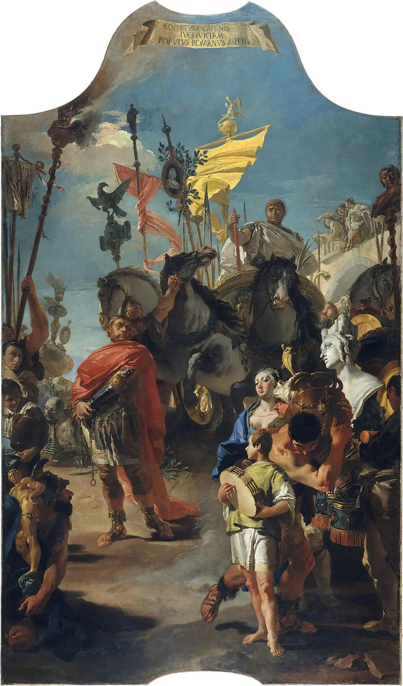 The Triumph of Marius - Giovanni Battista Tiepolo