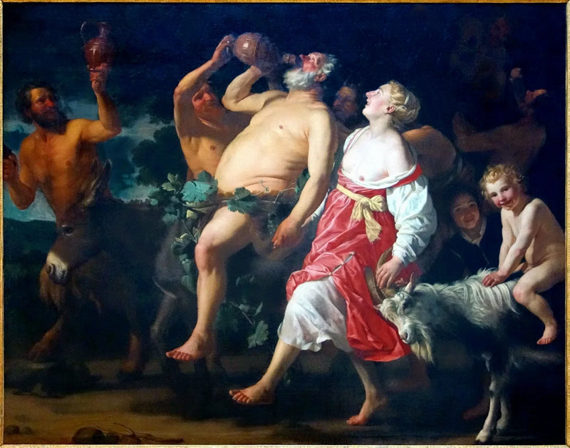 The Triumph of Silenus - Gerrit van Honthorst