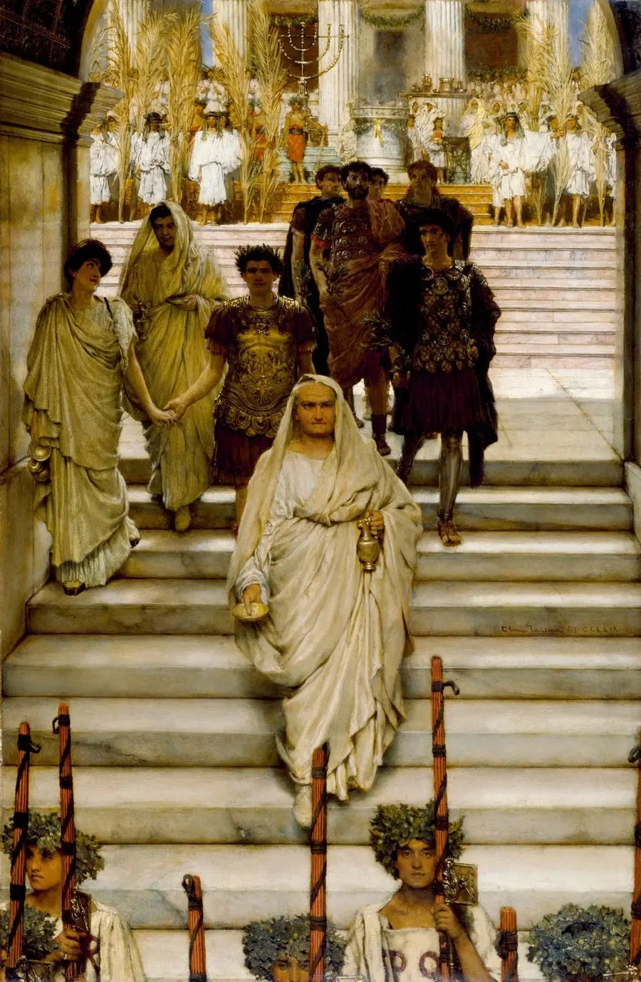 The Triumph of Titus: The Flavians - Lawrence Alma-Tadema