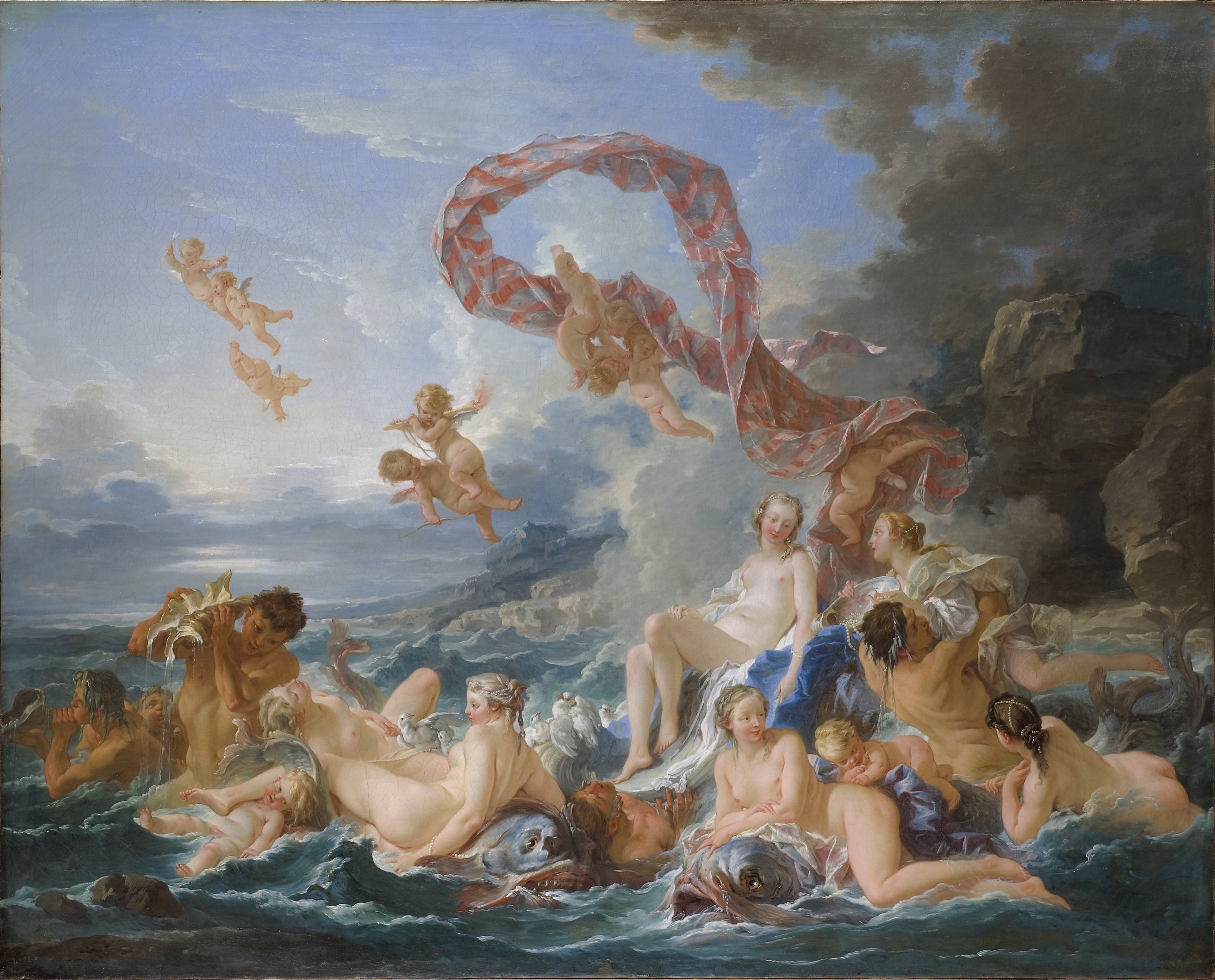 The Triumph of Venus - François Boucher