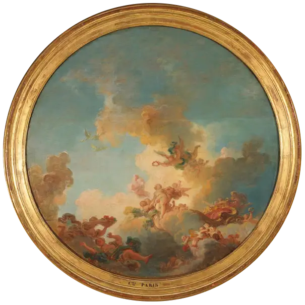 The Triumph of Venus - Jean-Honoré Fragonard
