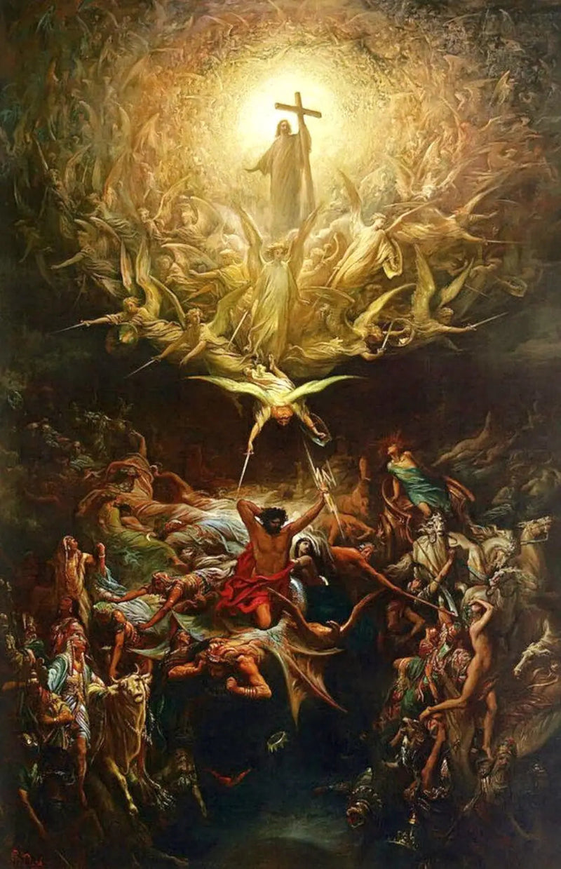 The Triumph of Christianity over Paganism - Gustave Doré