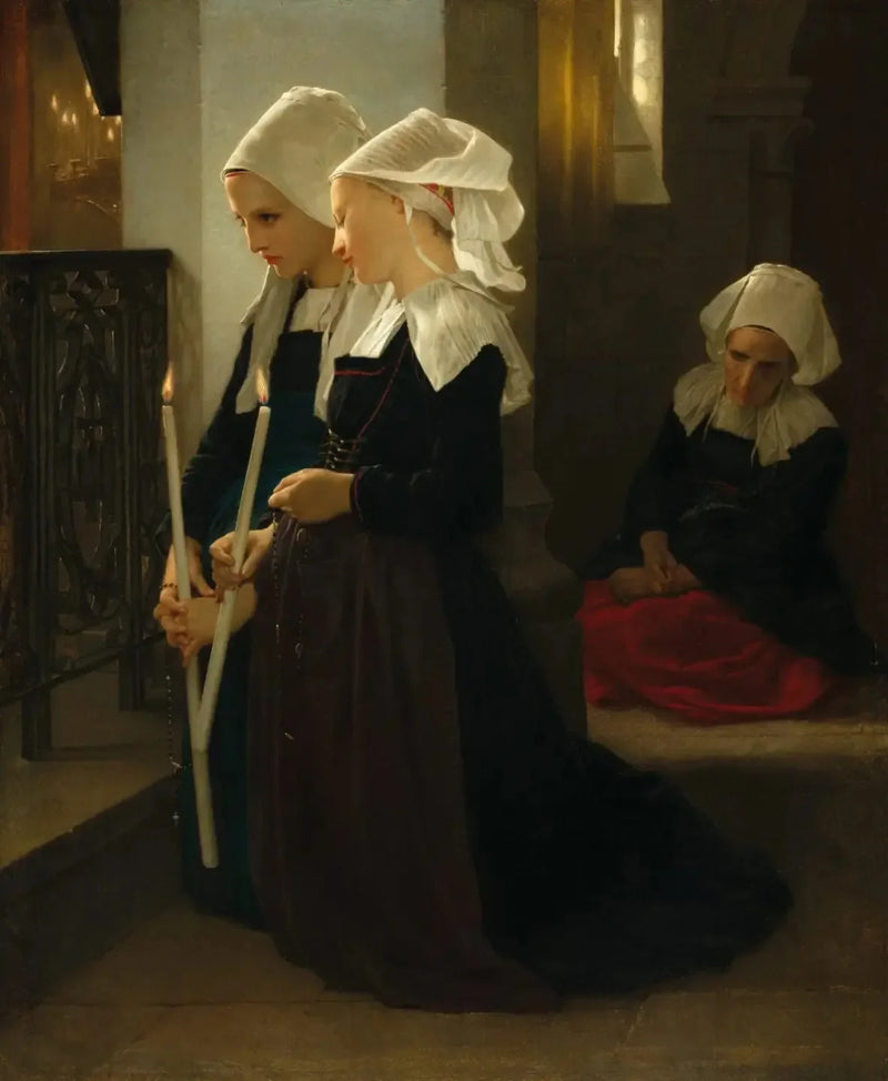 The Vow of Sainte-Anne d'Auray - Bouguereau
