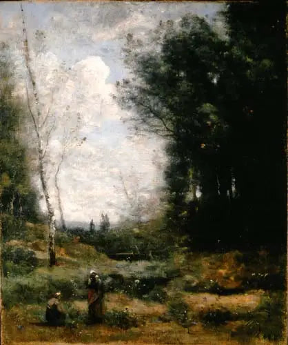 The Valley - Jean-Baptiste Camille Corot