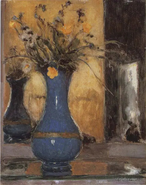 The Blue Vase - Édouard Vuillard