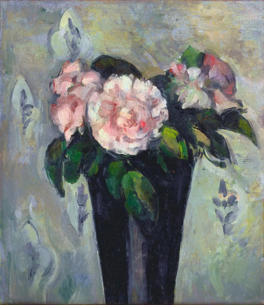 The Dark Blue Vase - Paul Cézanne