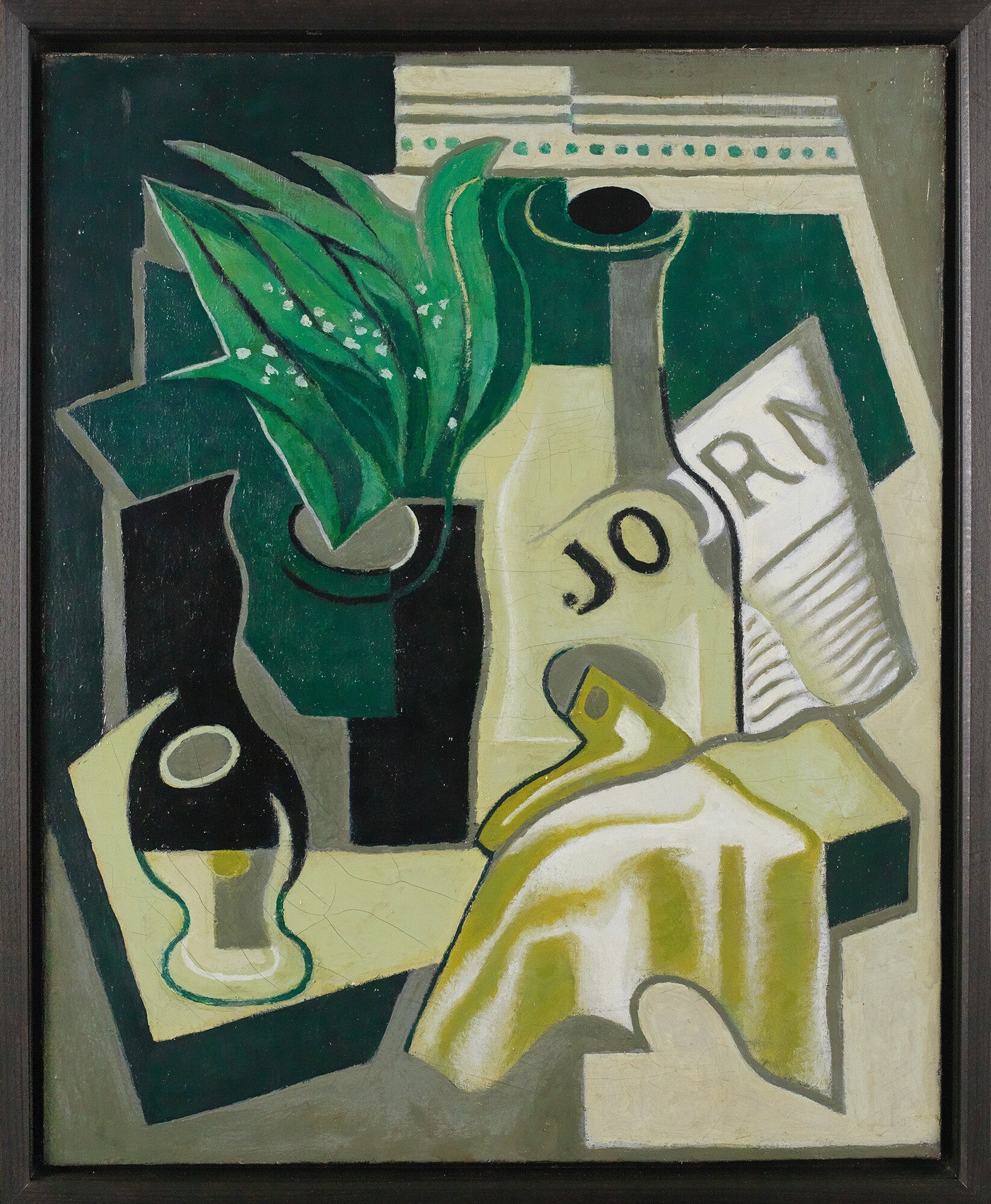 The vase of lilies of the valley - Juan Gris