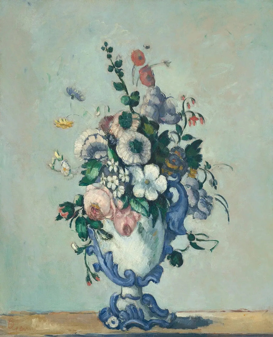 The Rococo Vase - Paul Cézanne