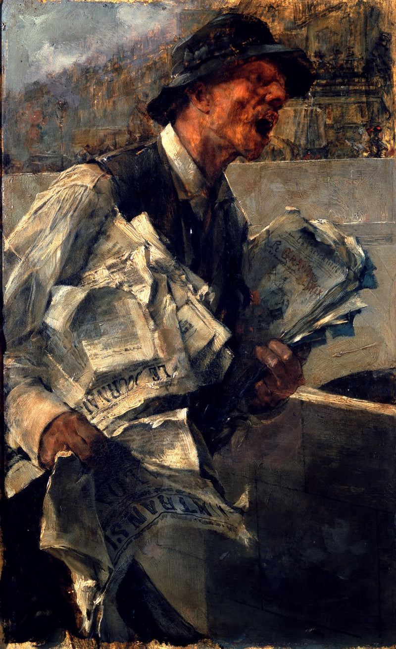 The Newspaper Seller - Giovanni Boldini