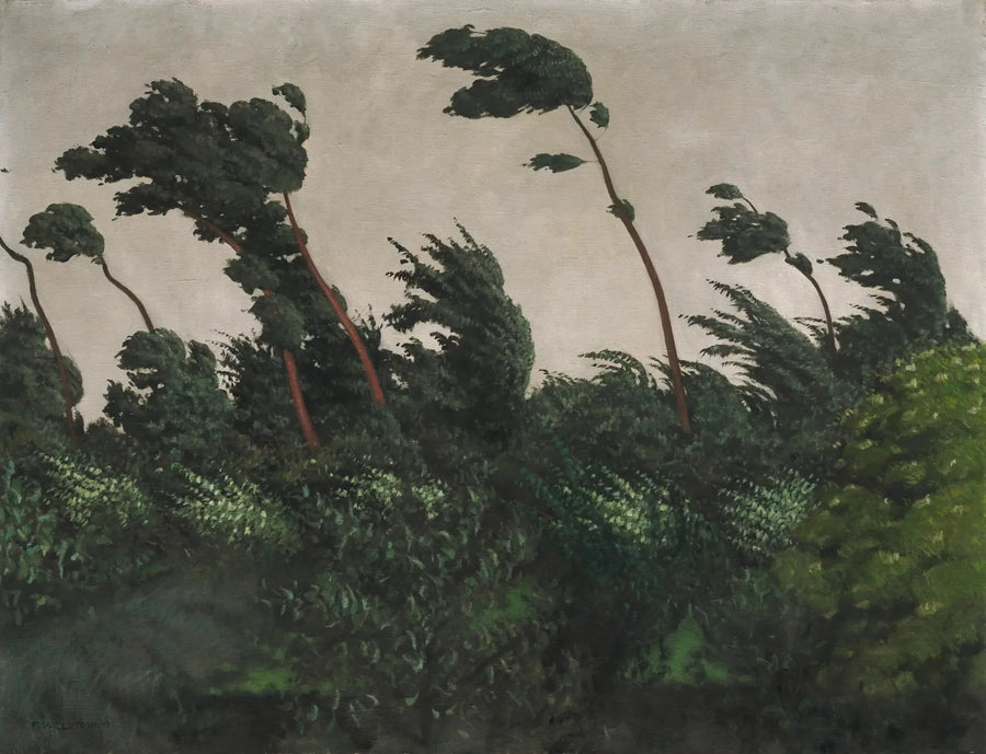 The Wind - Félix Vallotton