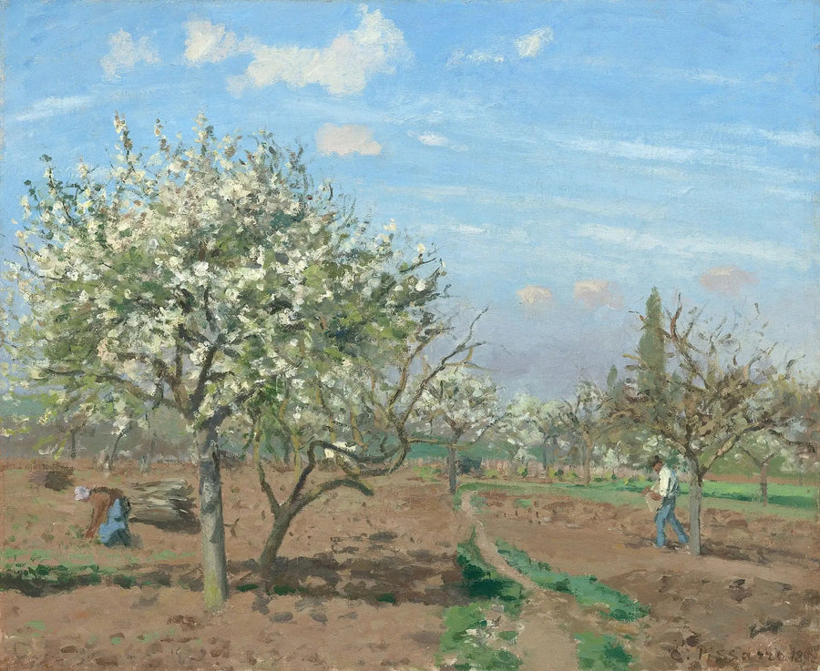 The Orchard - Camille Pissarro