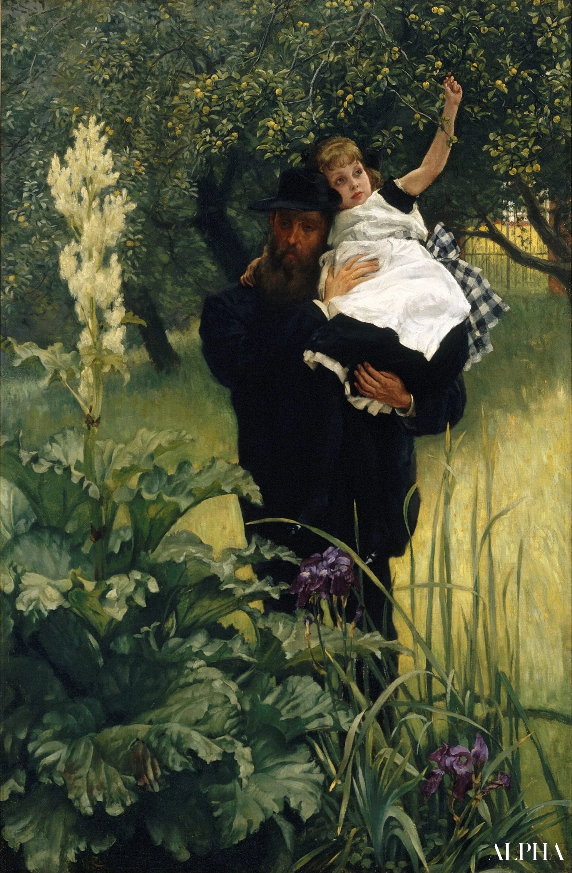 The Widow, 1877 - James Tissot - High-end reproductions of paintings and artworks