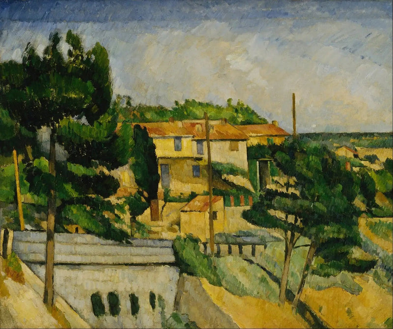 The Viaduct at L'Estaque - Paul Cézanne