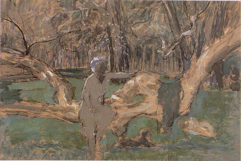 The Old Tree - Édouard Vuillard