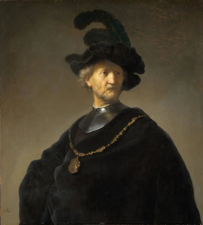 The Old Man with the Golden Chain - Rembrandt