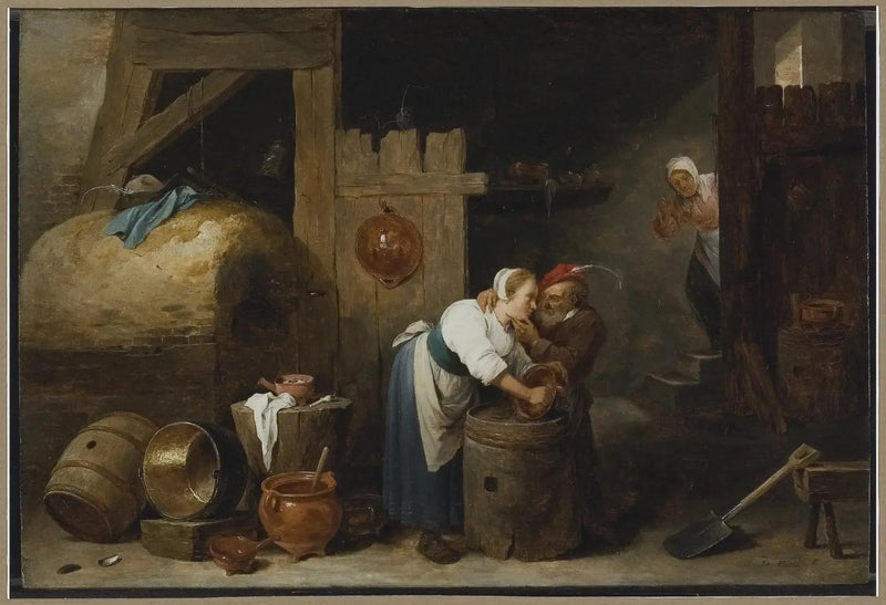 The Old Man and the Young Woman - David Teniers the Younger
