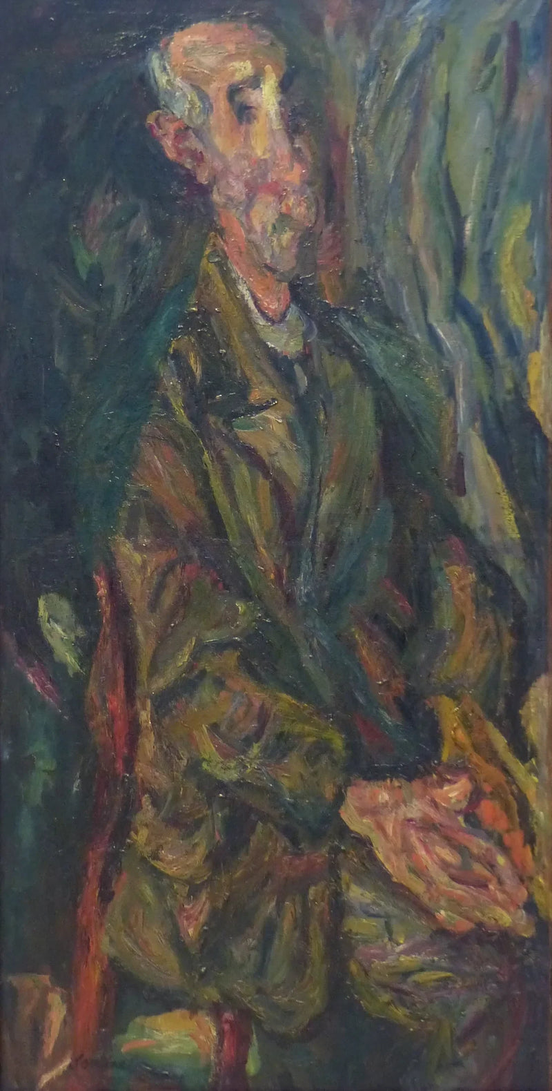 The Old Man with Joined Hands - Chaim Soutine