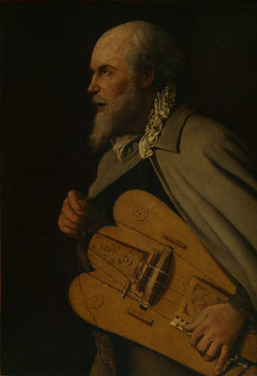 The old man - Georges de La Tour