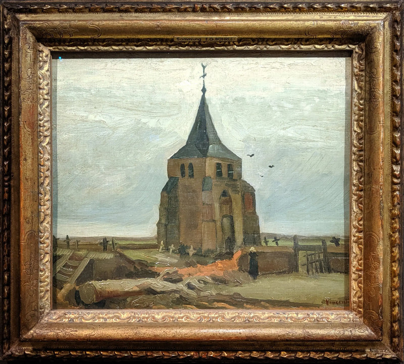 The Old Steeple - Vincent van Gogh