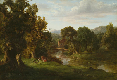 Le Vieux Moulin - George Inness - Alpha Reproduction