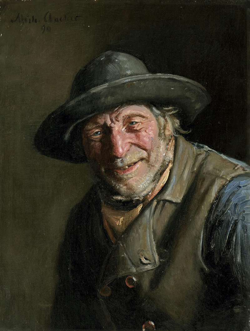 Old Søren. -Michael Peter Ancher