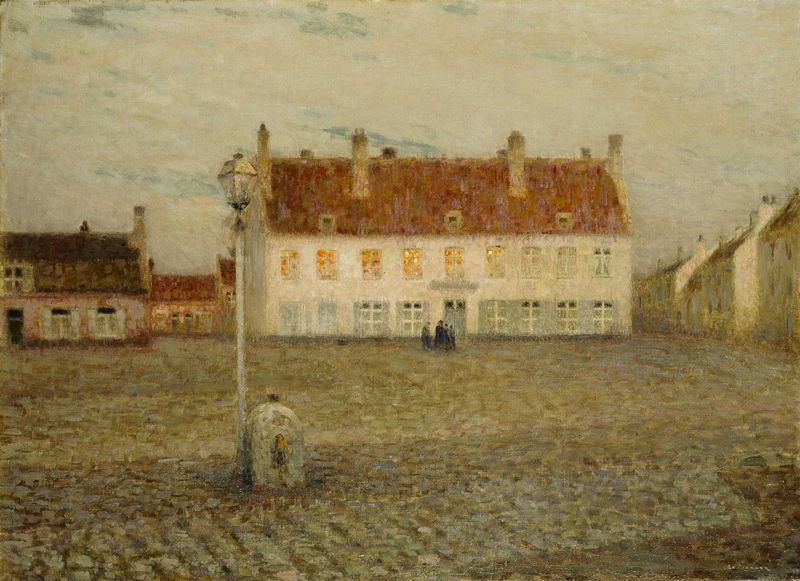 The Village, Twilight - Henri Le Sidaner