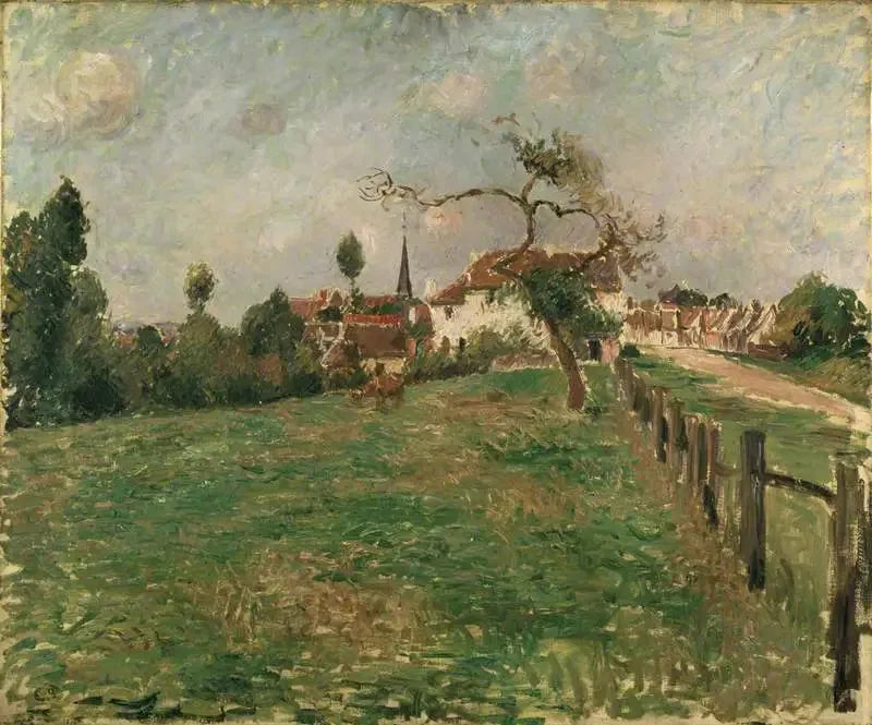 The Village of Éragny - Camille Pissarro