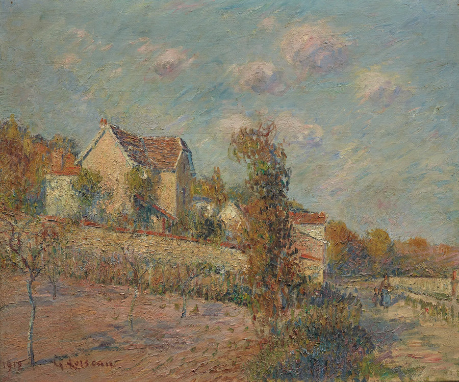 The Village - Gustave Loiseau