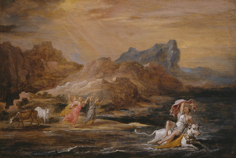 The Rape of Europe - David Teniers the Younger