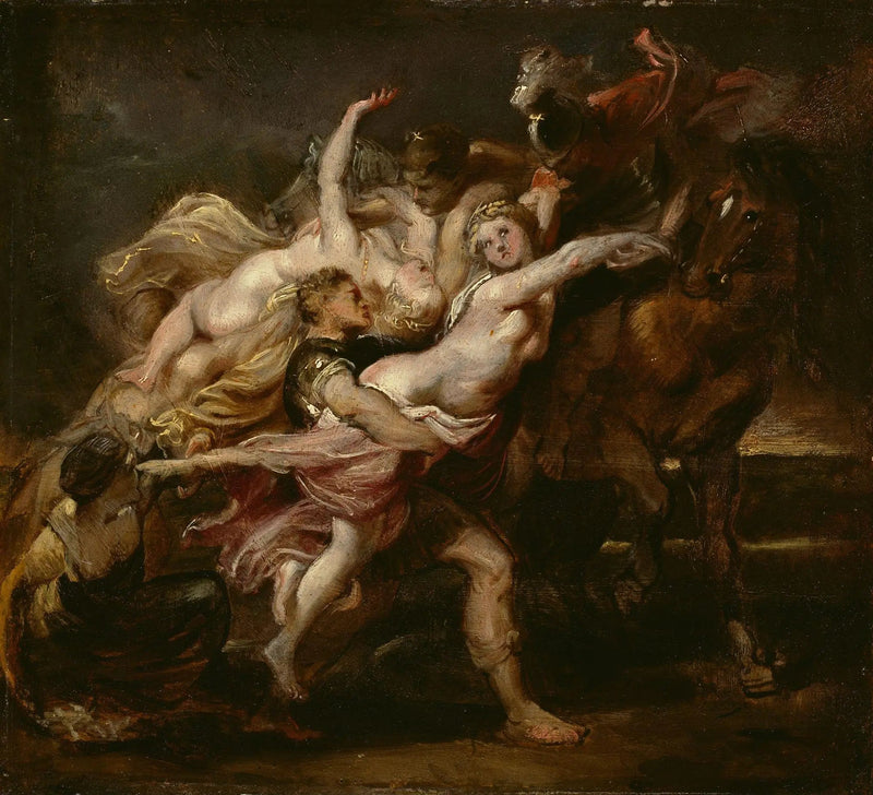 The Rape of the Daughters of Levkippos - Peter Paul Rubens