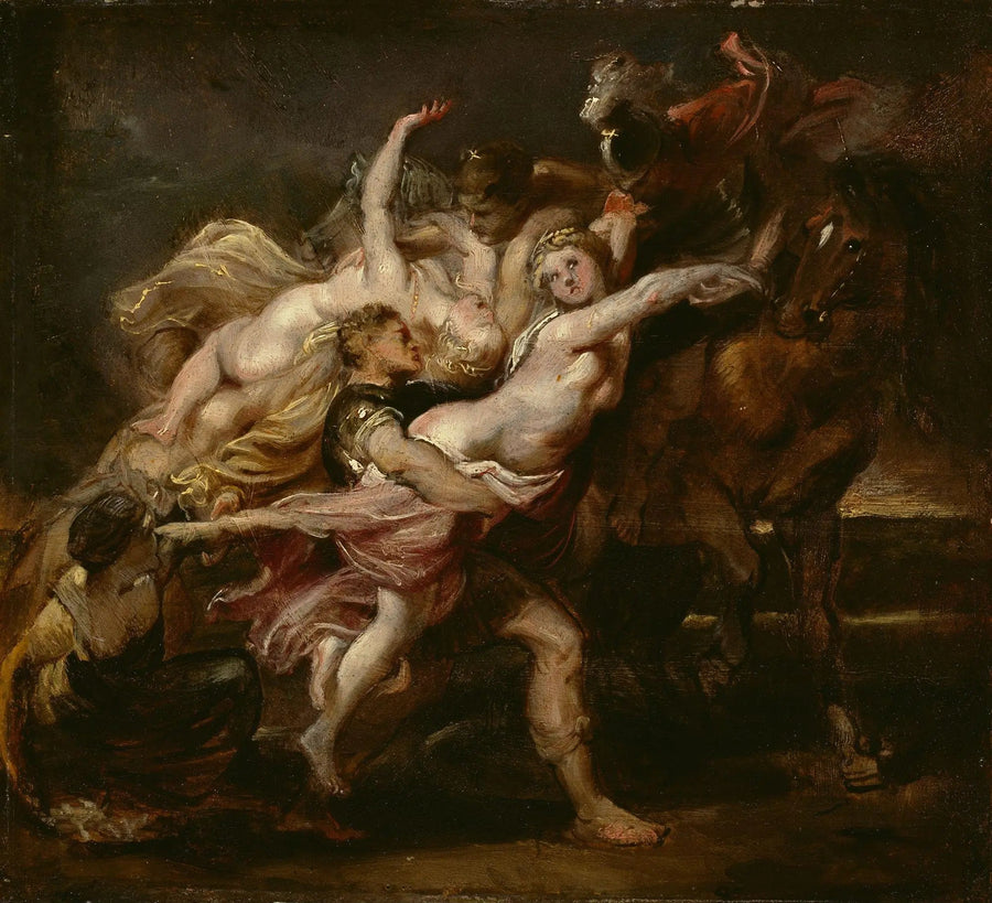 The Rape of the Daughters of Levkippos - Peter Paul Rubens