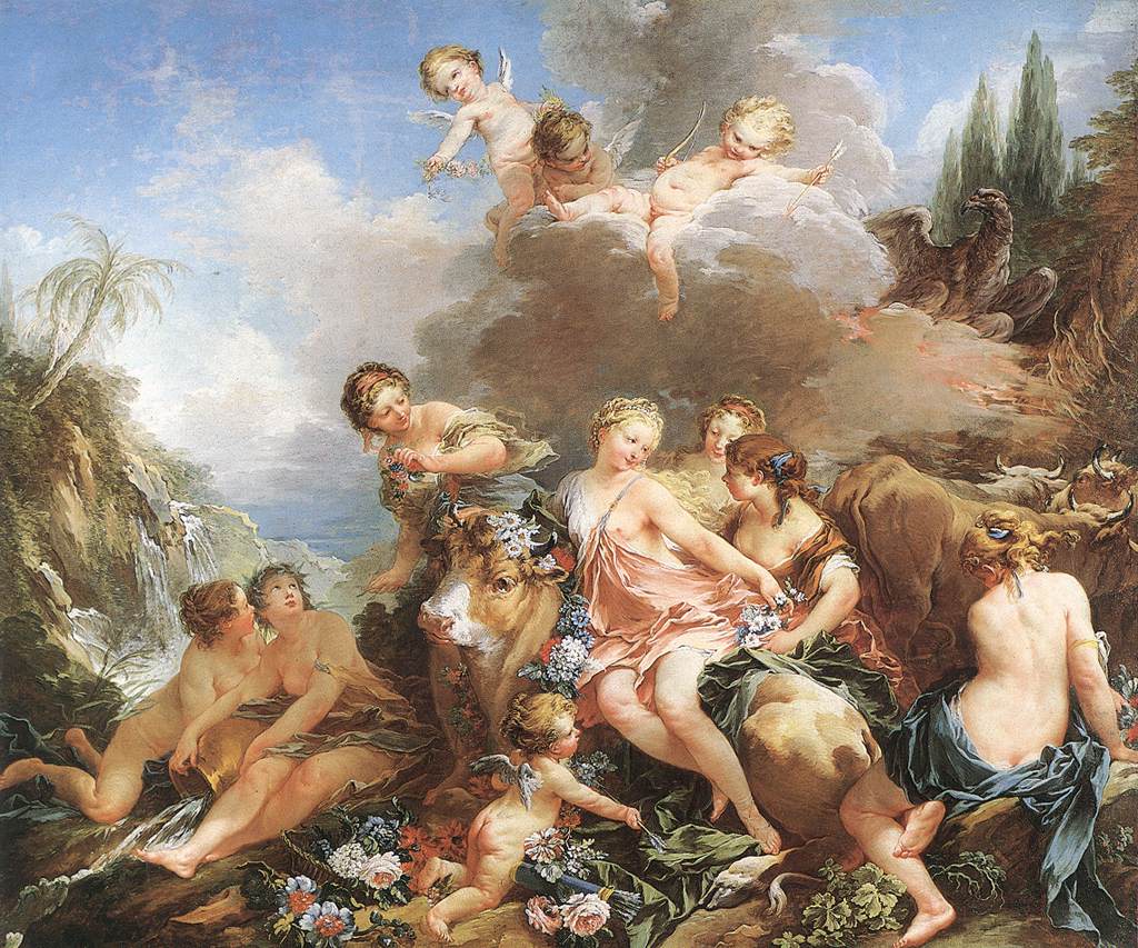 The Rape of Europa - François Boucher