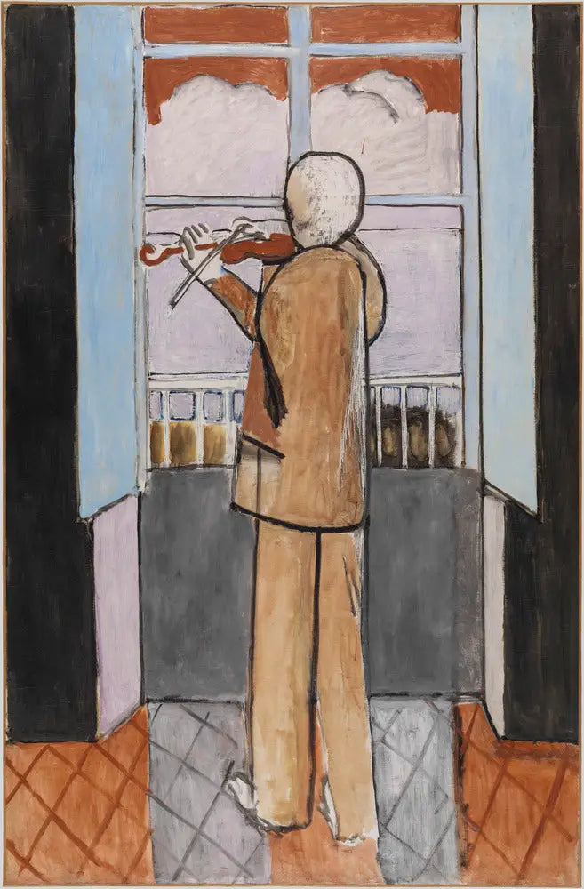 The Violinist at the Window - Henri Matisse