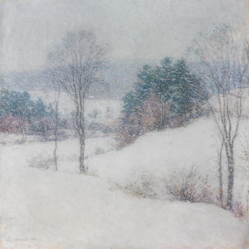 The White Veil - Willard Metcalf